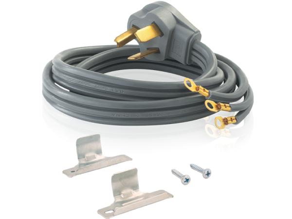 3-Prong 30 Amp Electric Dryer Cord