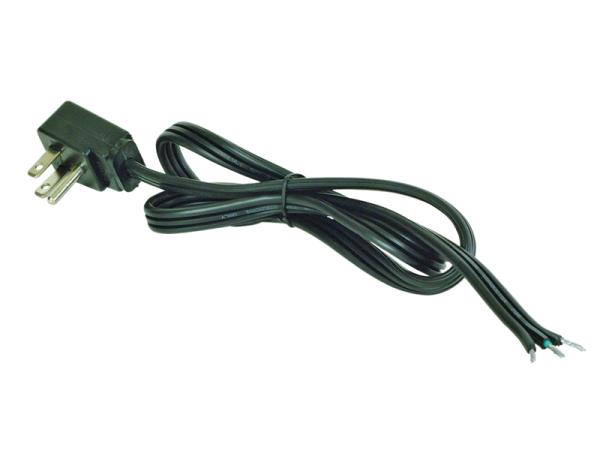 3-prong Dishwasher Power Cord - Angle Plug