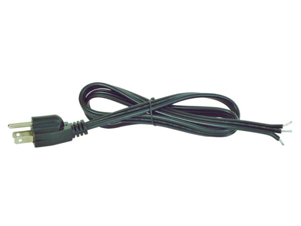 3-prong Dishwasher Power Cord - Straight Plug