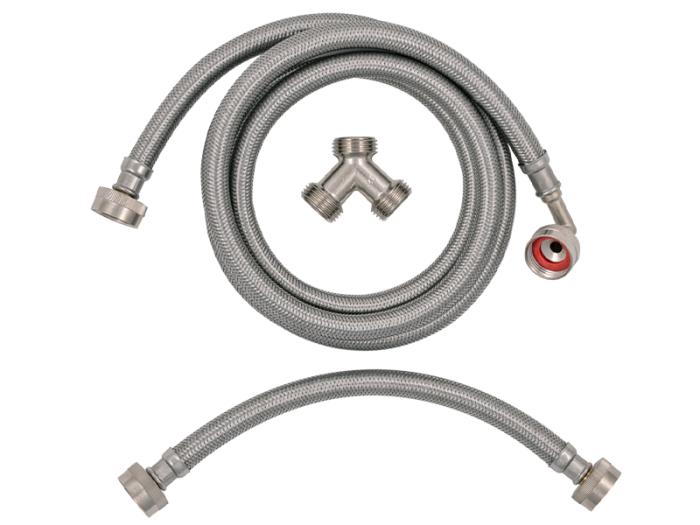 Steam Dryer Water Supply Installation Kit with Elbow