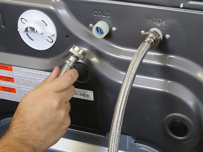 Stainless Steel Braided Washing Machine Hose - SKU: 48367