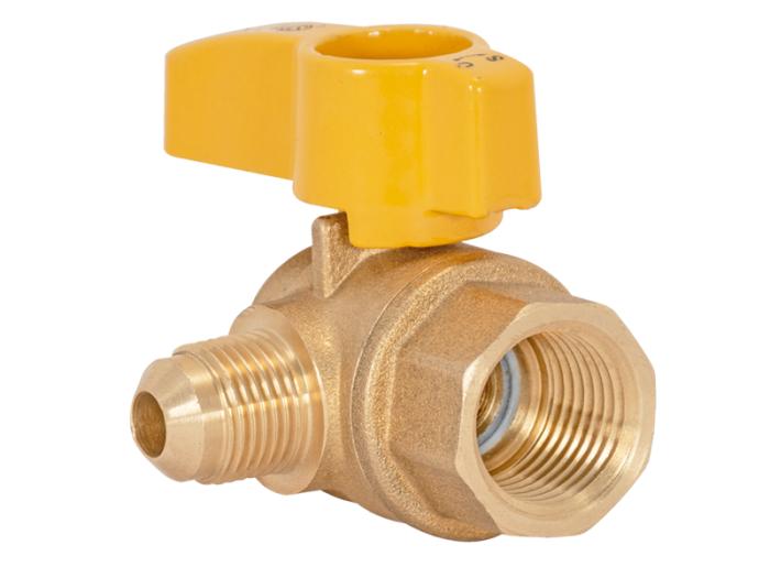 Flare Female Angle Gas Valve - SKU: 60032