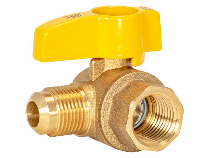 Flare Female Angle Gas Valve - SKU: 60034